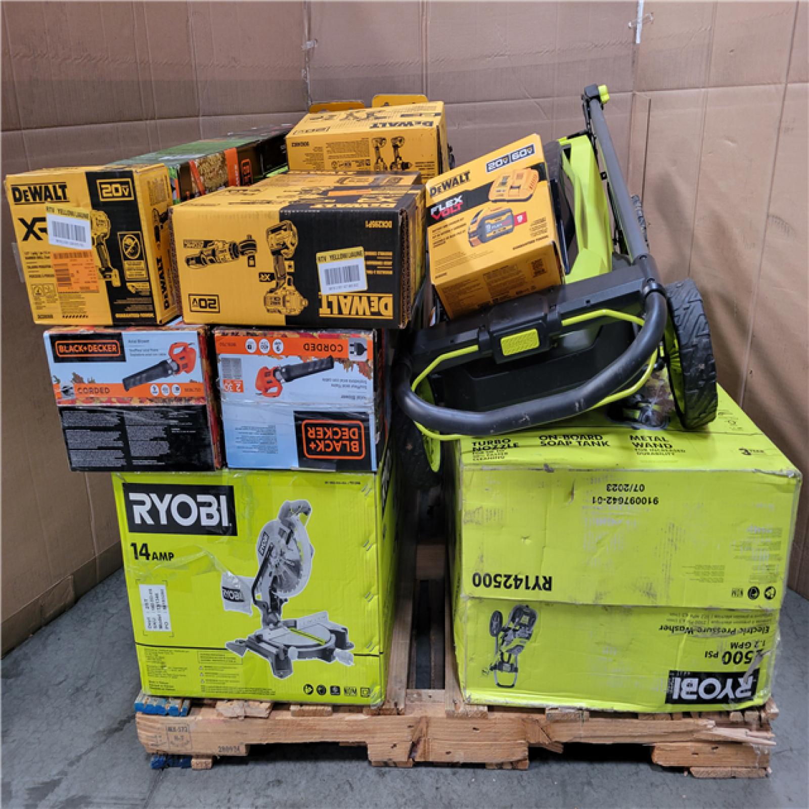 CALIFORNIA AS-IS TOOL PALLET