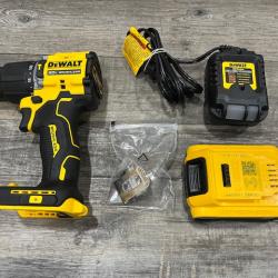AS-IS DEWALT ATOMIC 20V Lithium-Ion Cordless 1/2 in. Hammer Drill Kit
