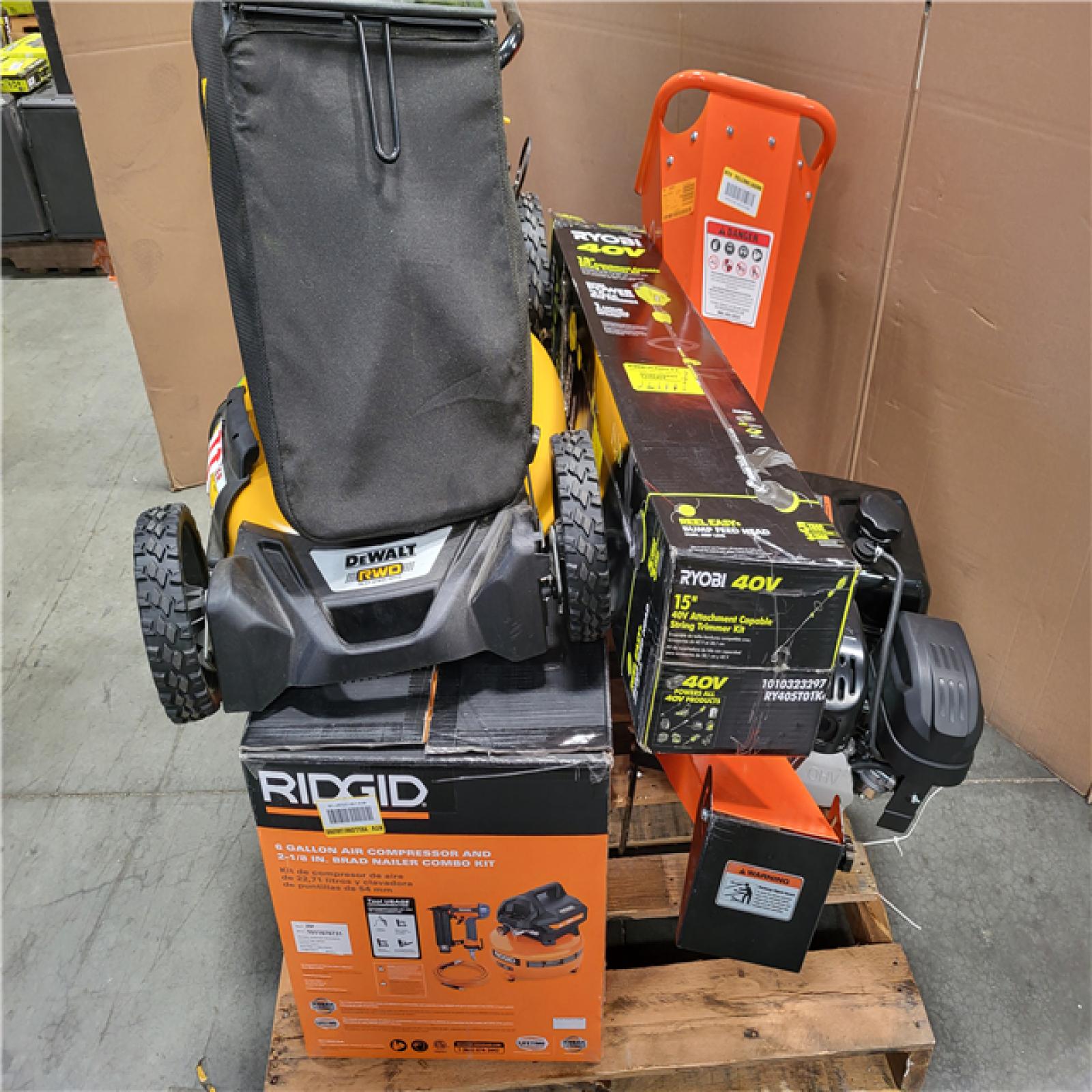 CALIFORNIA AS-IS OUTDOOR POWER EQUIPMENT