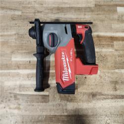 HOUSTON LOCATION - AS - IS Milwaukee  FUEL 18V Lithium-Ion Brushless Cordless 1 in. SDS-Plus Rotary Hammer (Tool-Only)