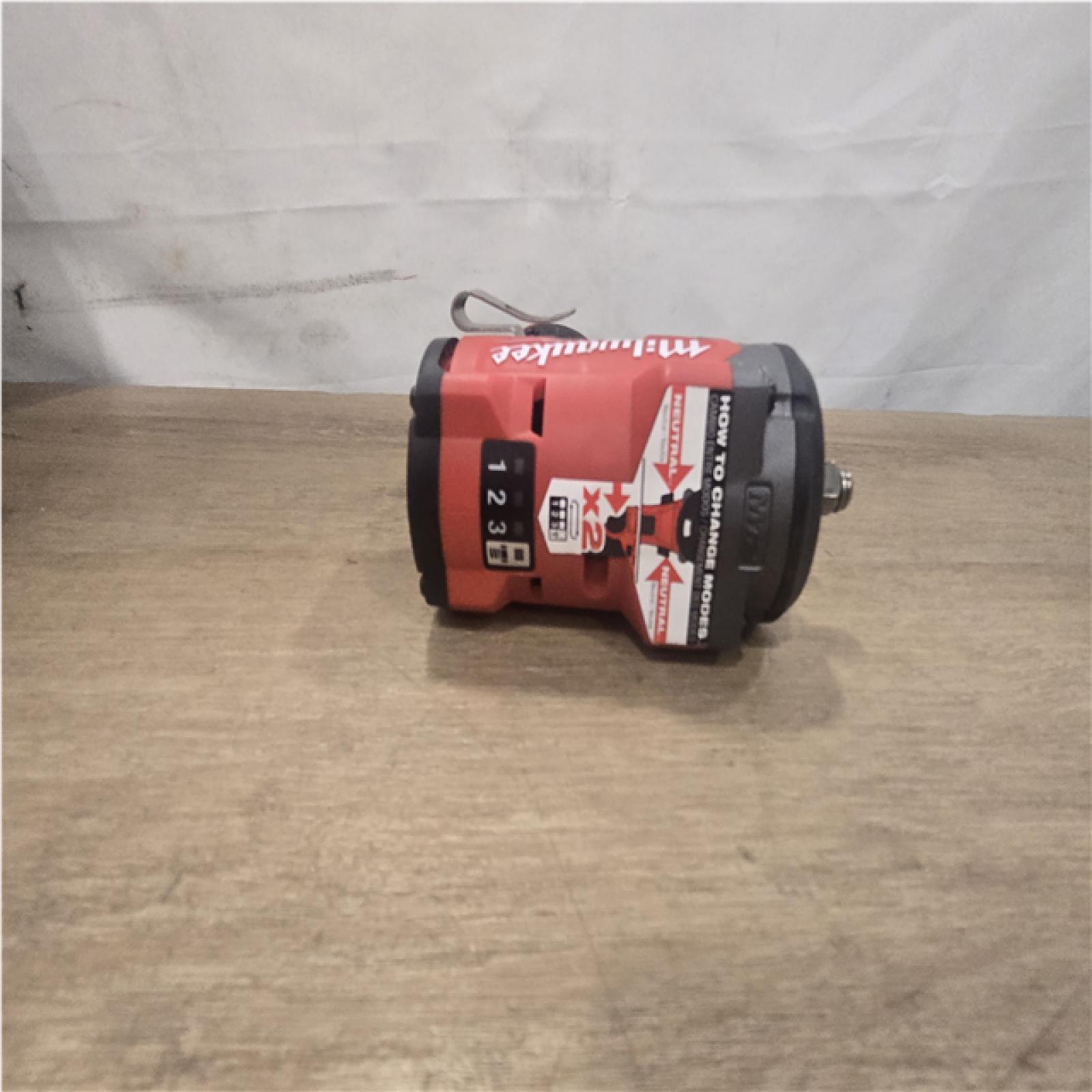 AS-IS Milwaukee FUEL 12V Li-Ion Brushless Cordless Stubby 3/8 in. Impact Wrench Kit