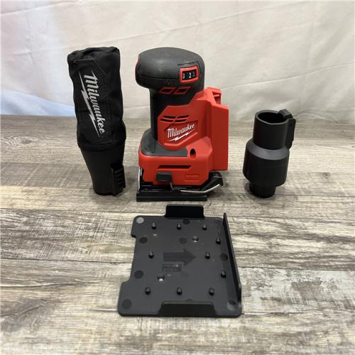 AS-IS Milwaukee 18V Lithium-Ion Cordless 1/4 in. Sheet Sander (Tool-Only)