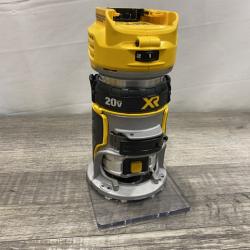 AS-IS DEWALT 20V MAX XR Cordless Brushless Fixed Base Compact Router (Tool Only)