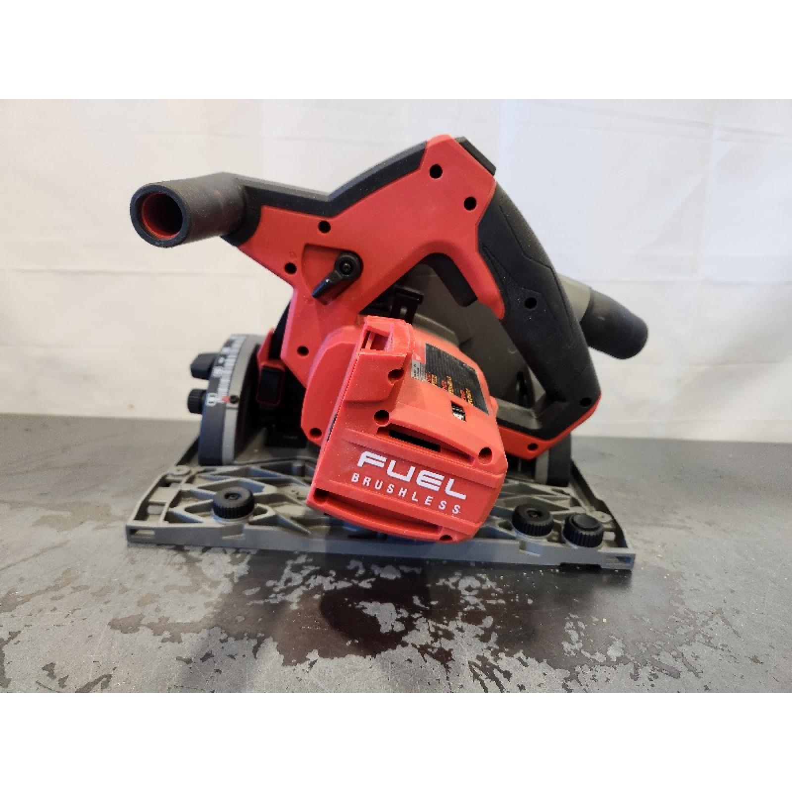 AS-IS- Milwaukee M18 FUEL 6-1/2 Plunge Track Saw Bare Tool