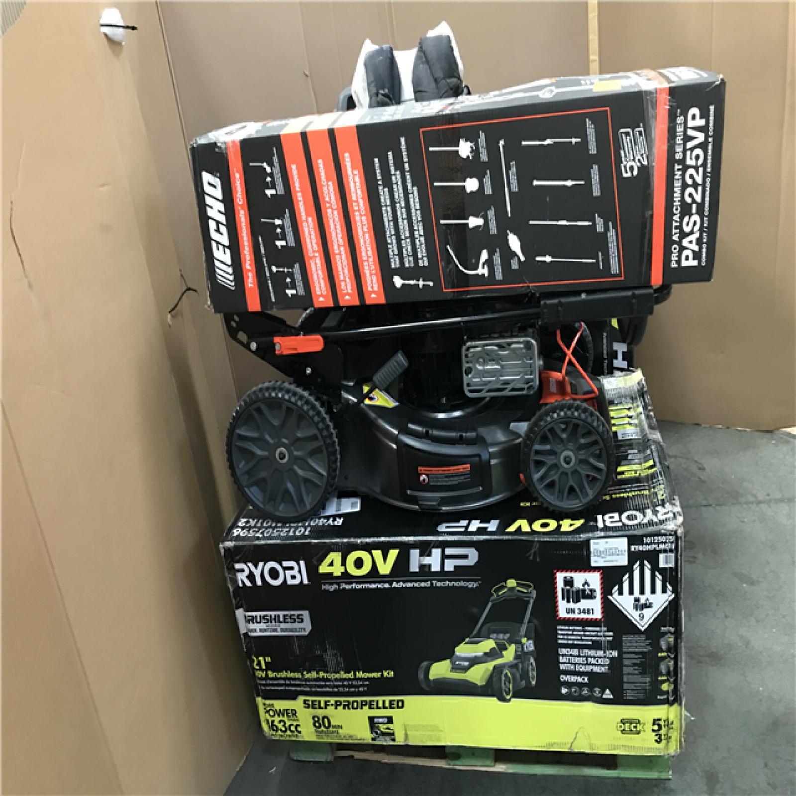 CALIFORNIA AS-IS OUTDOOR POWER EQUIPMENT