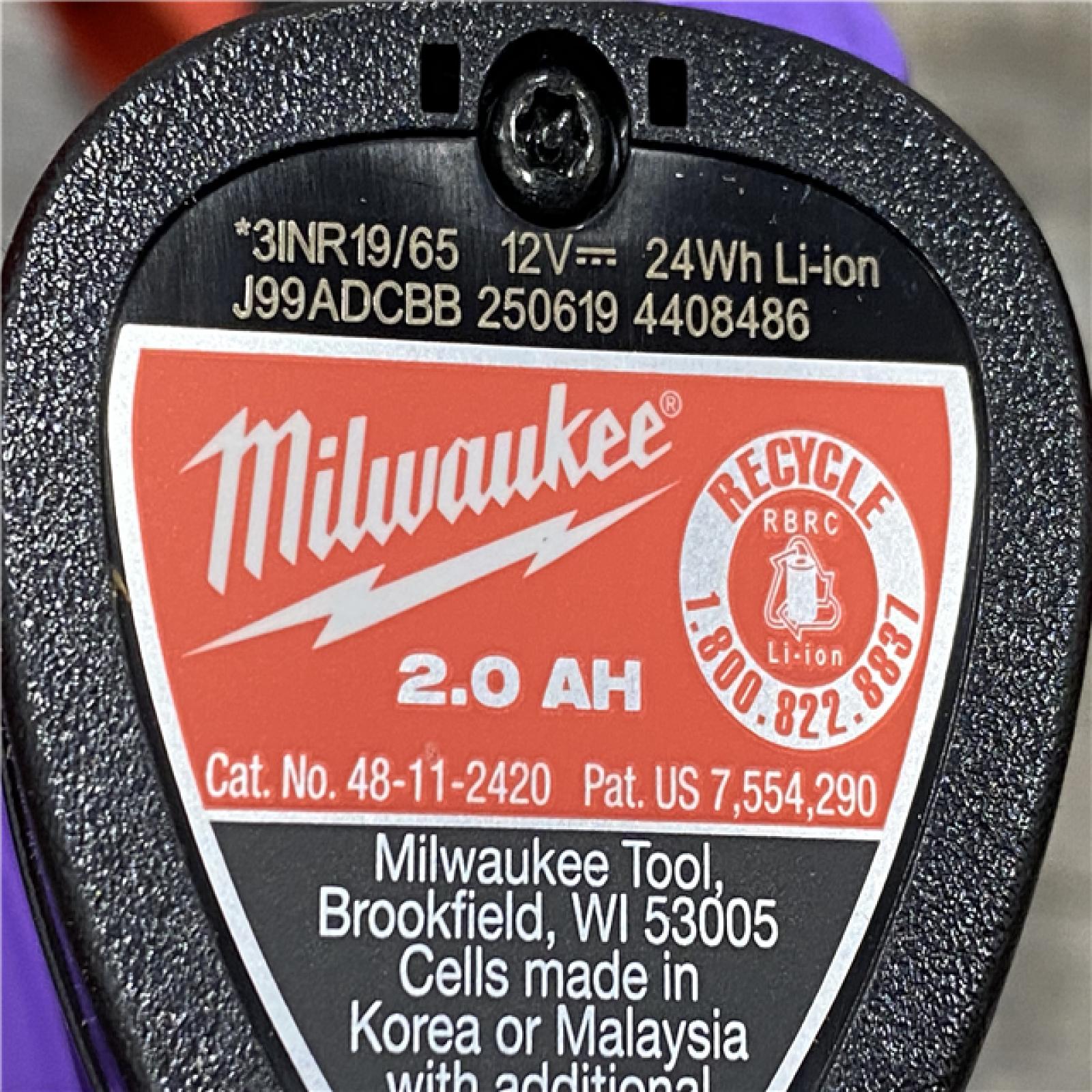 AS-IS Milwaukee FUEL 12-Volt Lithium-Ion Brushless Cordless Hammer Drill and Impact Driver Combo Kit