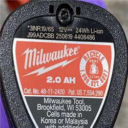 AS-IS Milwaukee FUEL 12-Volt Lithium-Ion Brushless Cordless Hammer Drill and Impact Driver Combo Kit