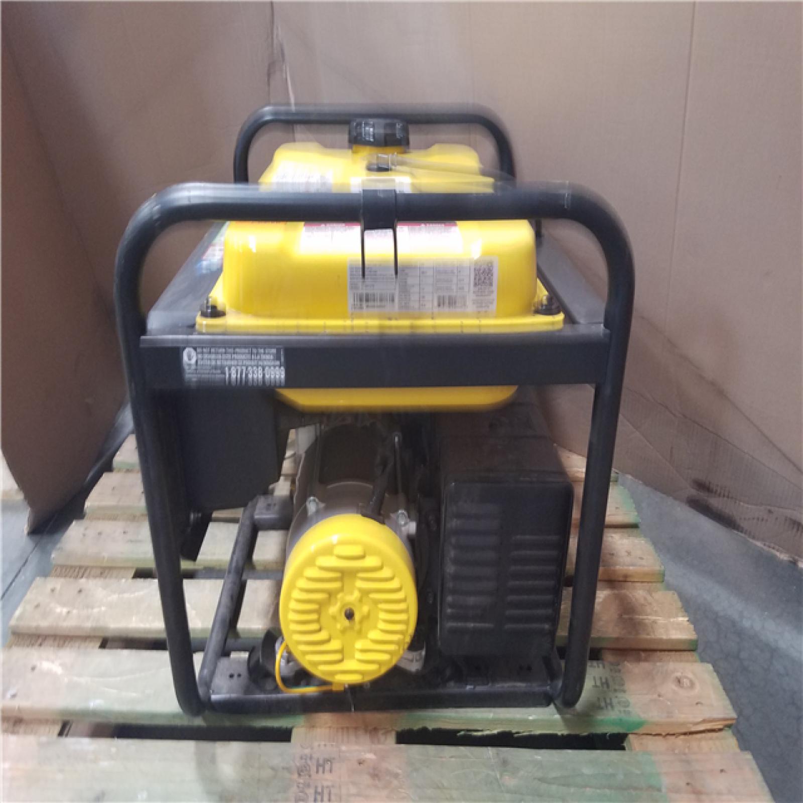 CALIFORNIA AS-IS CHAMPION DUAL FUEL PORTABLE GENERATOR