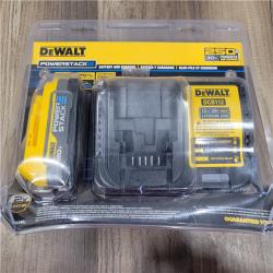 NEW! DEWALT DCBP034C 20V MAX Starter Kit with PowerStack Lithium-Ion Compact Battery and Charger