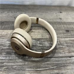 AS-IS Beats Solo3 Wireless Headphones - Satin Gold MX462LL/A
