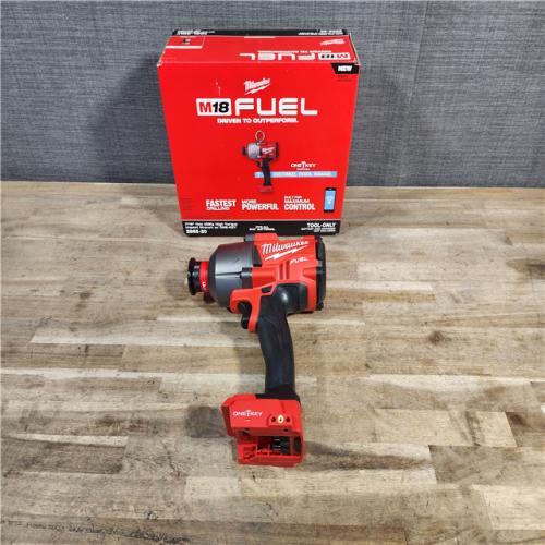 HOUSTON LOCATION - AS-IS (APPEARS LIKE NEW) Milwaukee M18 FUEL ONE-KEY 18-Volt Lithium-Ion Brushless Cordless 7/16 in. Hex High Torque Impact Wrench (Tool-Only)