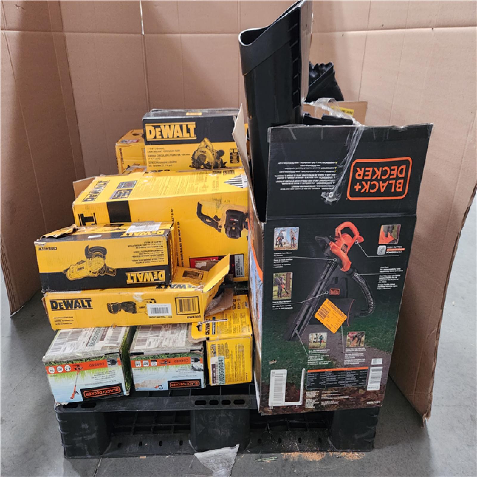 CALIFORNIA AS-IS TOOL PALLET