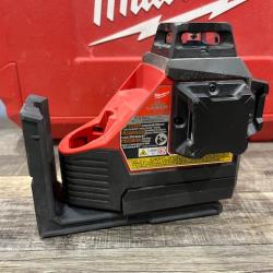 AS-IS Milwaukee 12-Volt Lithium-Ion Cordless Green 250 ft. 3-Plane Laser Level Kit