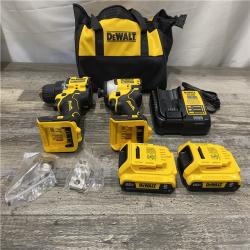 AS-IS DEWALT ATOMIC 20-Volt MAX Lithium-Ion Cordless Combo Kit
