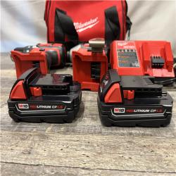 AS-IS Milwaukee 18V Lithium-Ion Cordless Drill Driver/Impact Driver Combo Kit