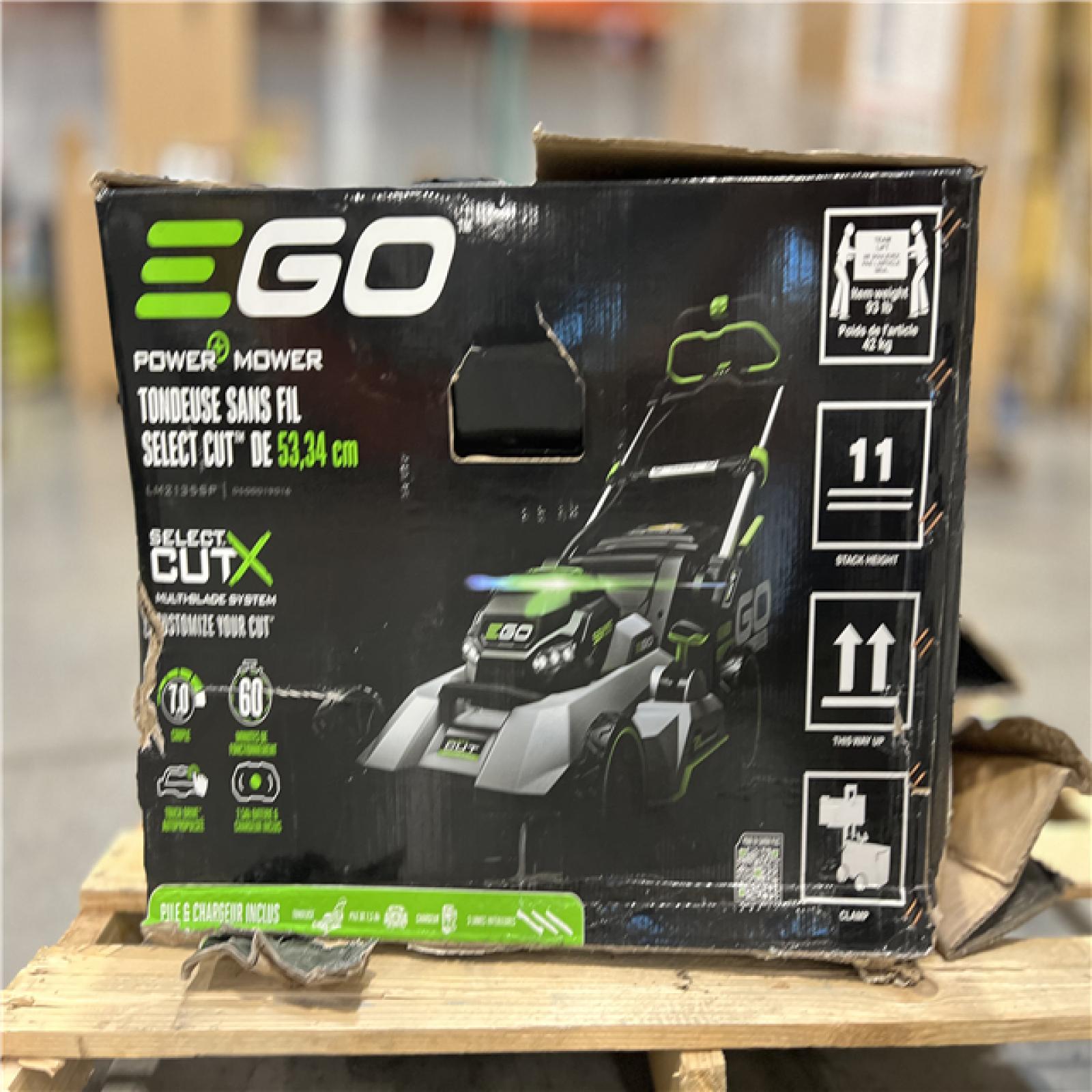 DALLAS LOCATION NEW!- EGO POWER+ Select Cut XP 56-volt 21-in Cordless Self-propelled Lawn Mower 10 Ah (1-Battery and Charger Included)
