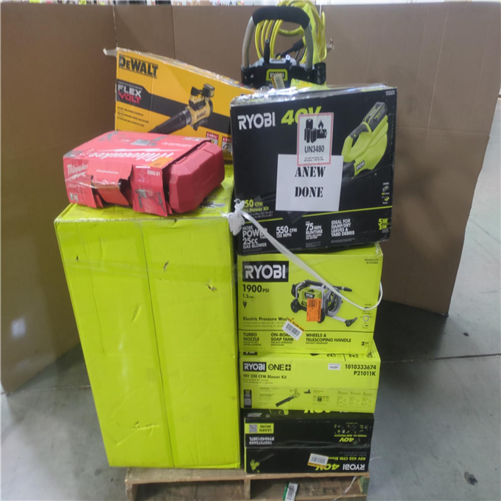 CALIFORNIA AS-IS TOOL PALLET