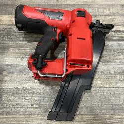AS-IS Milwaukee FUEL 3-1/2 in 18V 21-Degree Lithium-Ion Brushless Cordless Nailer (Tool Only)