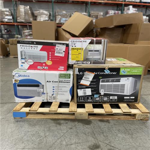 DALLAS LOCATION- AS-IS MIXED AIR CONDITIONER PALLET (4 UNITS)