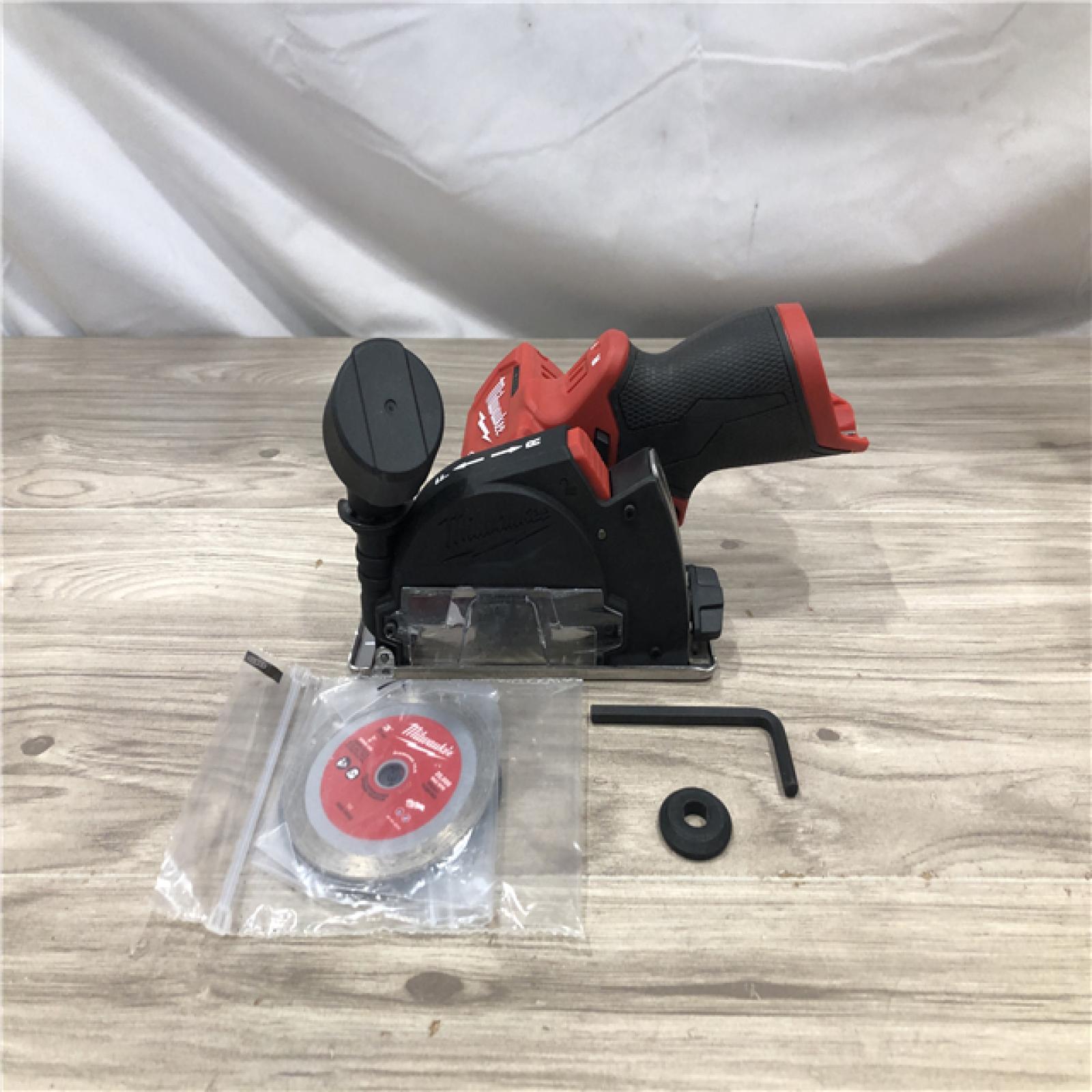 AS-IS Milwaukee FUEL 12V Lithium-Ion Cordless 3 in. Cut Off Saw (Tool-Only)