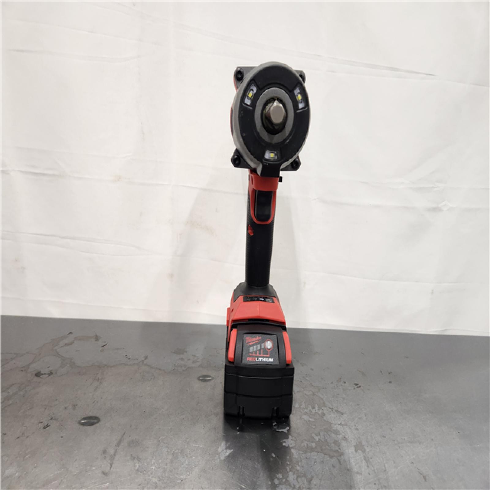 AS-IS- Milwaukee M18 1/2 in. Cordless Brushless High Torque Impact Wrench Kit (Battery & Charger)