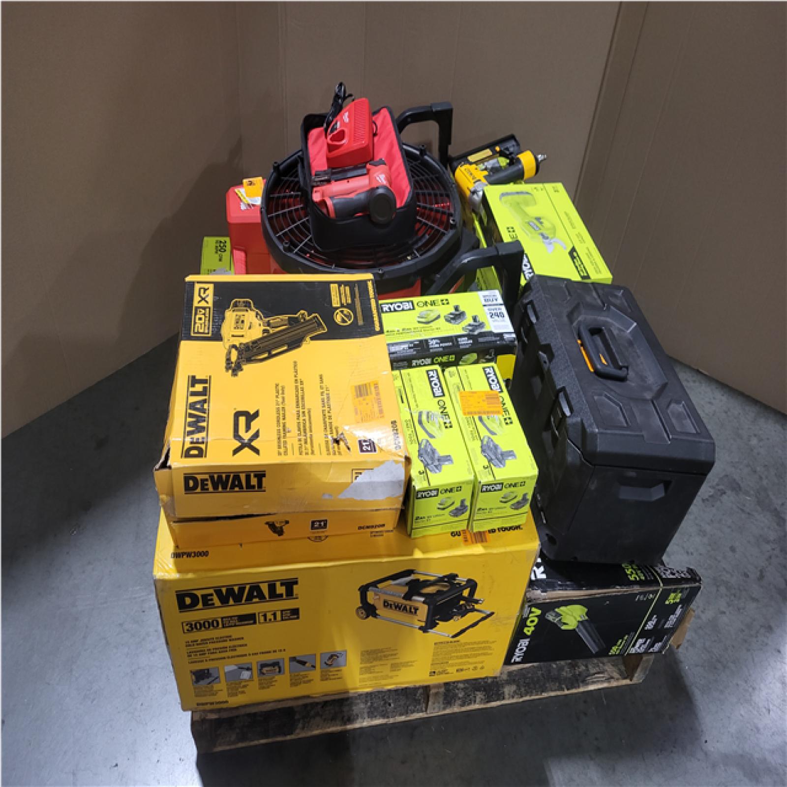 CALIFORNIA AS-IS TOOL PALLET