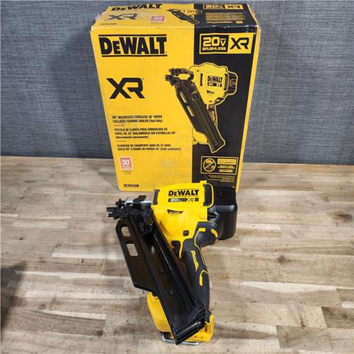 HOUSTON LOCATION - AS-IS DEWALT 20-Volt 30° Cordless Framing Nailer (Tool-Only)