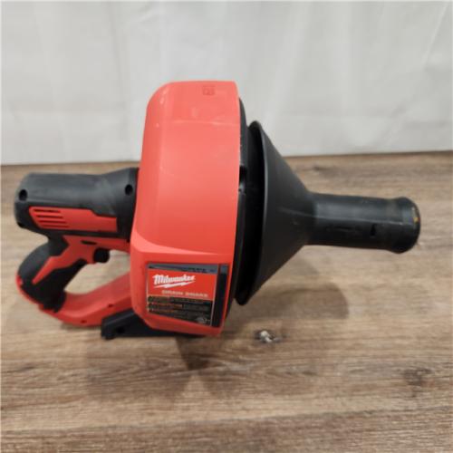 AS-IS Milwaukee Cordless Auger Snake Drain Cleaning Kit
