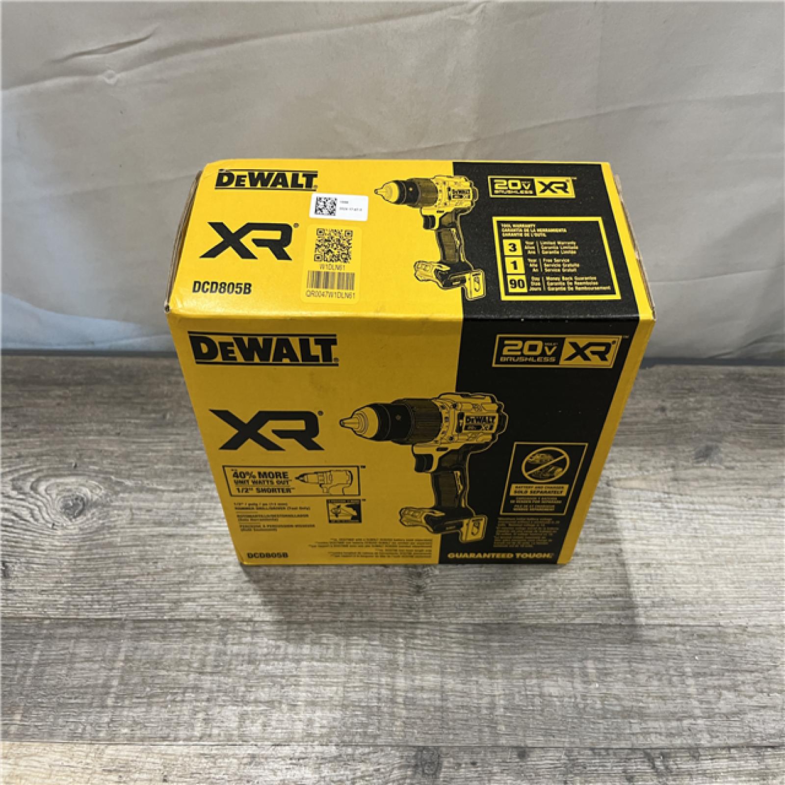 NEW - DEWALT 20V Compact Cordless 1/2 in. Hammer Drill (Tool-Only)