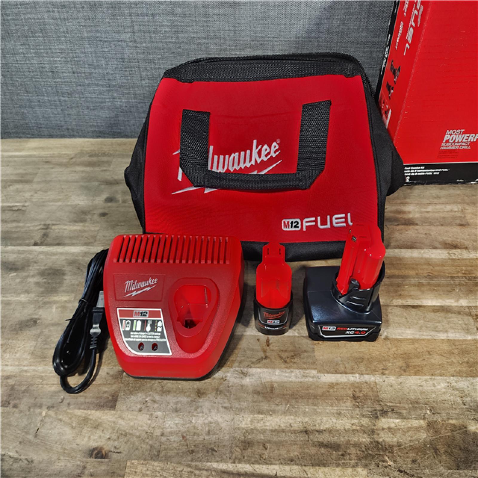 HOUSTON LOCATION - AS-IS (APPEARS LIKE NEW) Milwaukee 3497-22 12V Brushless Hammer Drill and Impact Driver Combo Kit
