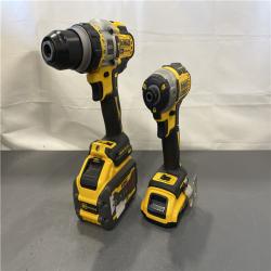 AS-IS - DEWALT 20V MAX Cordless Brushless Hammer Drill/Driver 2 Tool Combo Kit