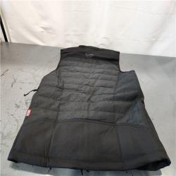 AS-IS- Men's Medium M12 12V Lithium-Ion Cordless AXIS Black Heated Vest (Vest Only)