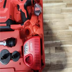 HOUSTON LOCATION - AS-IS M12 12-Volt Lithium-Ion Cordless Drain Cleaning Airsnake Air Gun Kit with (1) 2.0Ah Battery  Toilet Attachments