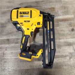 HOUSTON LOCATION - AS-IS DEWALT 20V MAX XR 16-Gauge Lithium-Ion Cordless Finish Nailer (Tool Only)