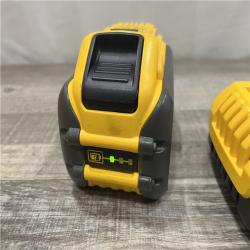 AS-IS DEWALT 20V/60V MAX FLEXVOLT Lithium-Ion 9.0Ah Battery and Charger Starter Kit