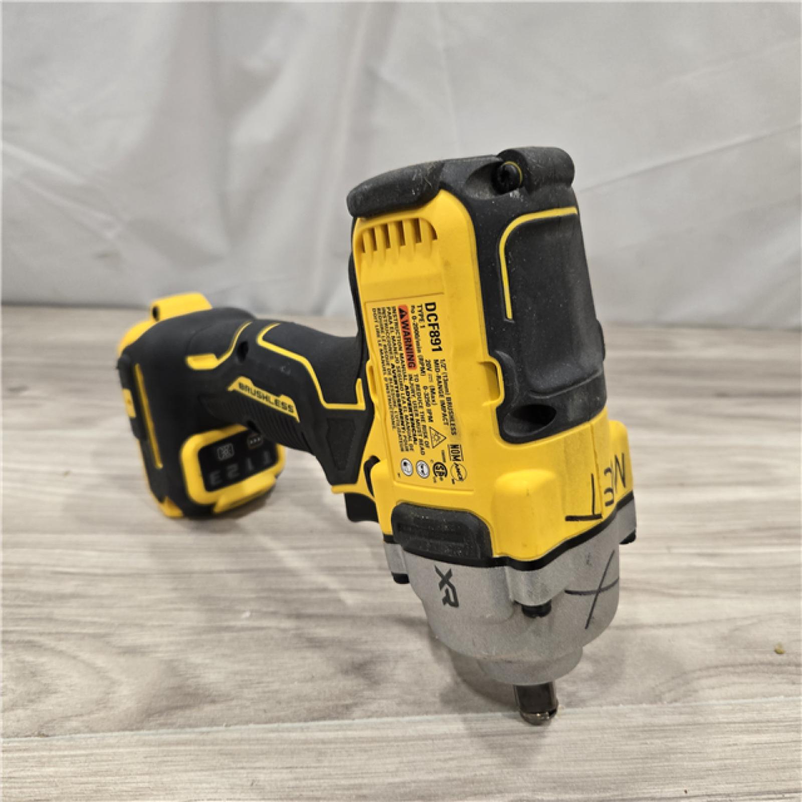 AS-IS DeWalt 20V MAX 1/2 in. Cordless Mid-Range Impact Wrench (Tool-Only)