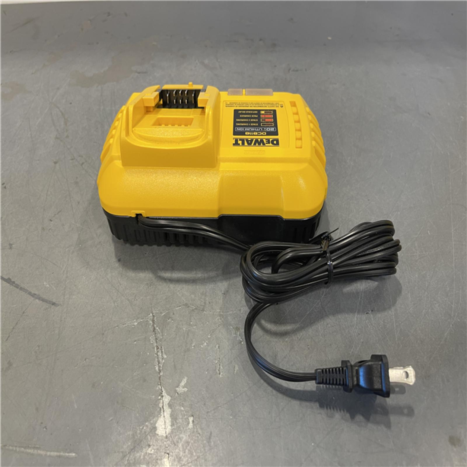 AS-IS - DeWalt 20V MAX / 60V MAX FLEXVOLT Lithium-Ion Fan Cooled Fast Battery Charger