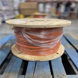 DALLAS LOCATION - AS-IS Southwire 2,500 ft. 6 Orange Stranded CU SIMpull THHN Wire (SEE NOTES)