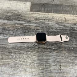 AS-IS Apple Watch SE (GPS + Cellular, 40mm) - Gold Case with Pink Sand Sport Band
