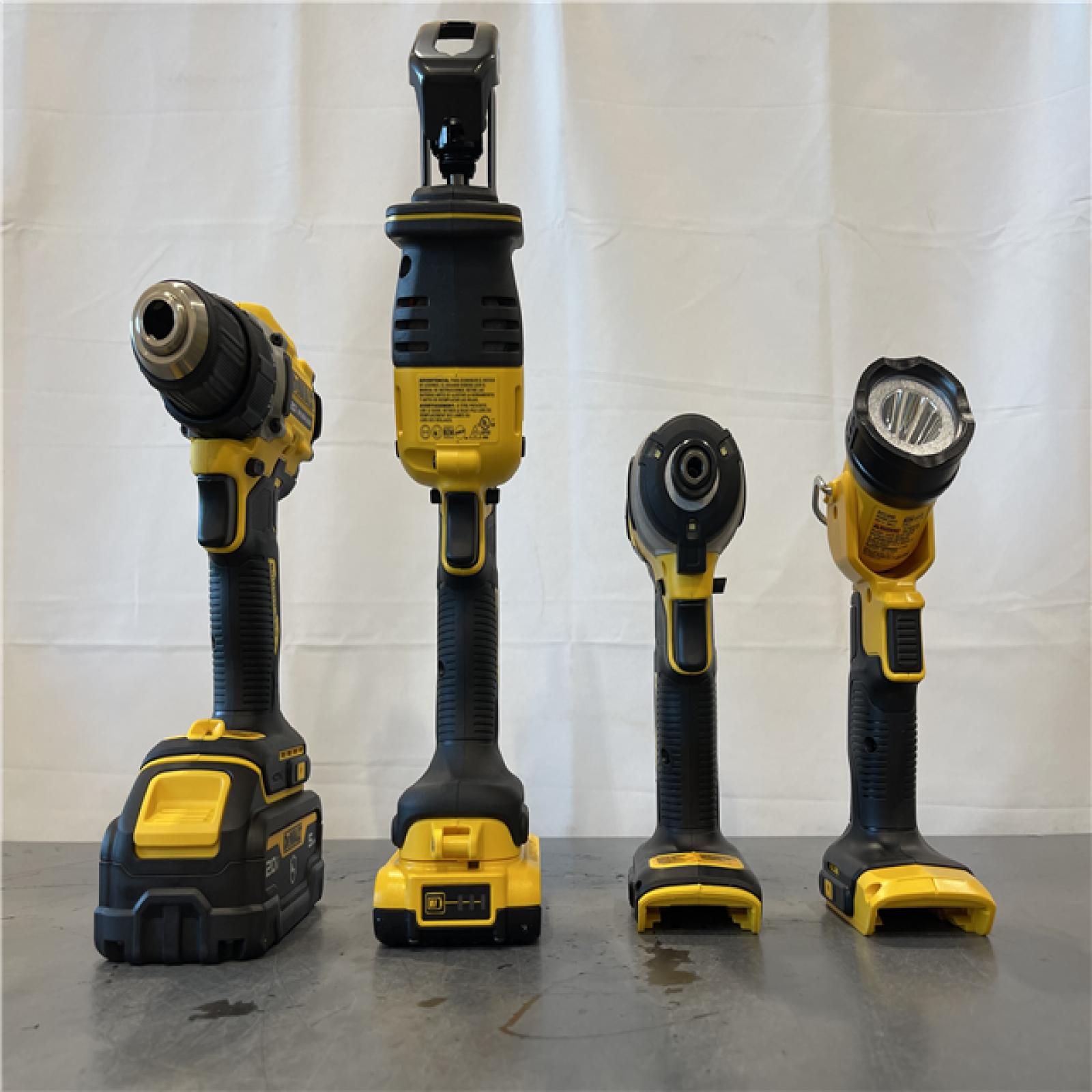 AS-IS - DEWALT 20-Volt MAX Lithium-Ion Cordless 6-Tool Combo Kit