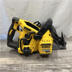 AS-IS DEWALT FLEXVOLT 60V MAX Cordless Brushless 7-1/4 in. Wormdrive Style Circular Saw (Tool Only)