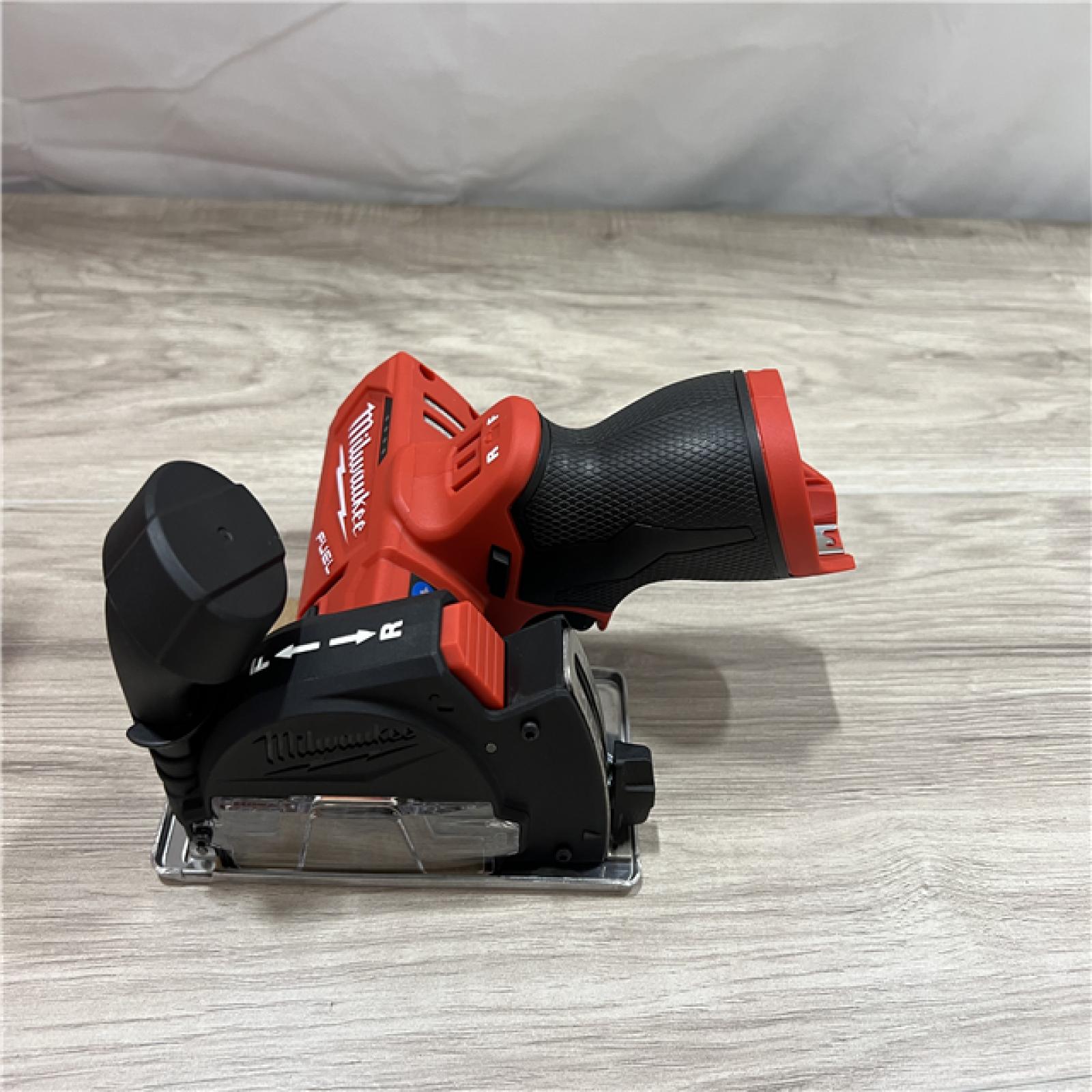 AS-IS Milwaukee  FUEL 12V Lithium-Ion Brushless Cordless 3 in. Cut Off Saw (Tool-Only)