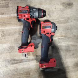 HOUSTON LOCATION - AS-IS MILWAUKEE FUEL 18V Lithium-Ion Brushless Cordless Hammer Drill and Impact Driver Combo Kit