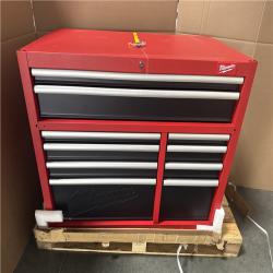CALIFORNIA AS IS MILWAUKEE 10 DRAWER BASE ONLY TOOLBOX