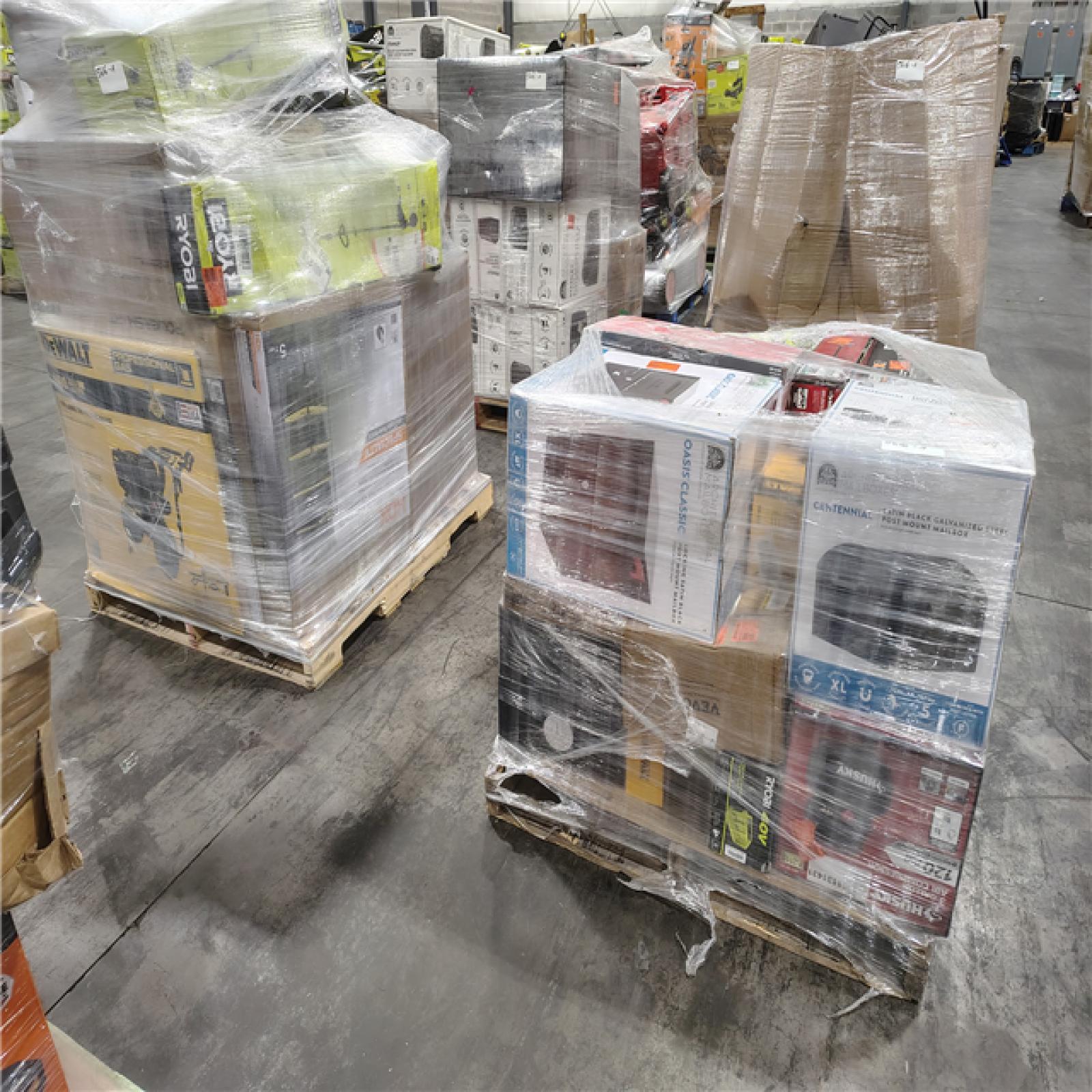 Pittston Location As-Is Tools and More Partial Truckload (11 Pallets) 5616-A