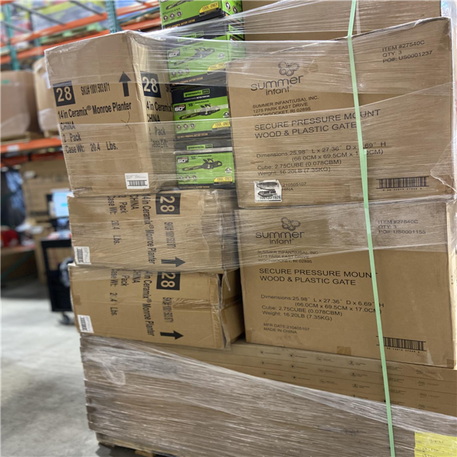 DALLAS LOCATION - AS-IS HOME IMPROVEMENT PALLET