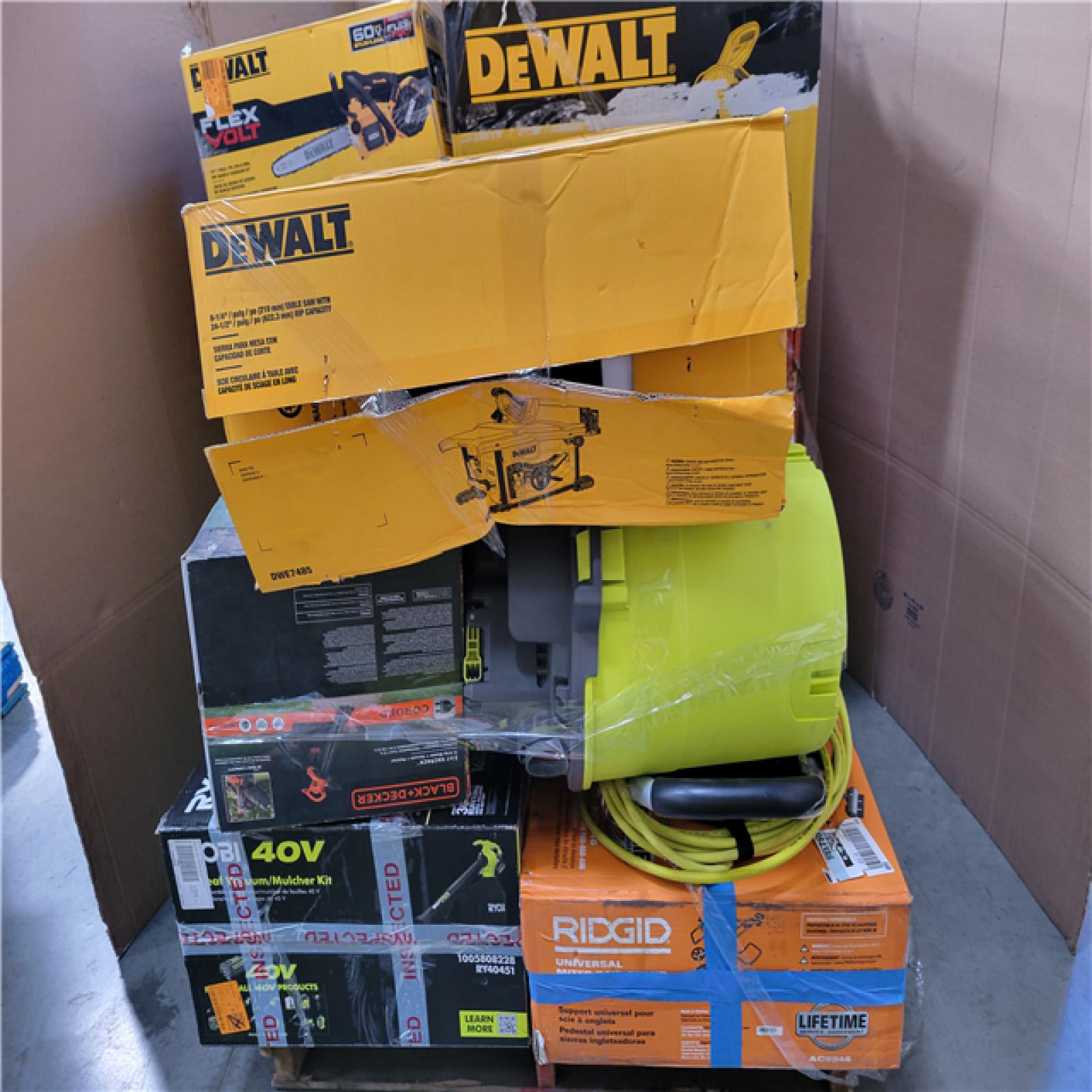 CALIFORNIA AS-IS TOOL PALLET