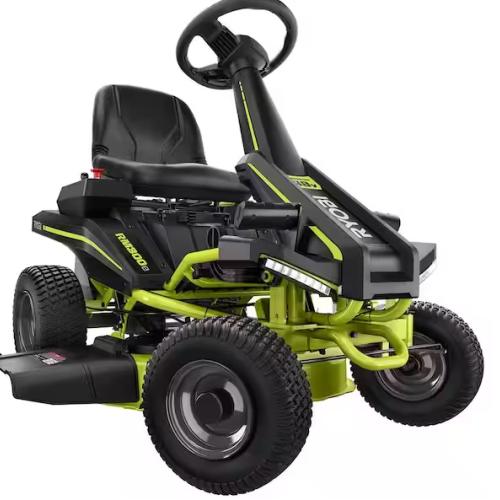 DALLAS LOCATION NEW! - RYOBI 48V Brushless 30 in. 50 Ah Battery Electric Rear Engine Riding Mower