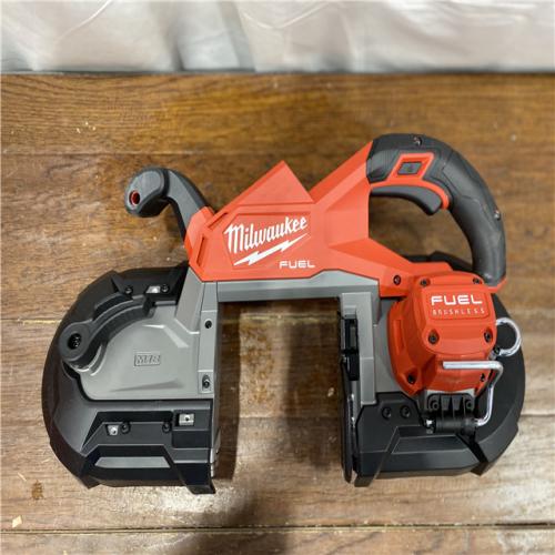 AS-IS Milwaukee Tool Cordless Band Saw,44 7/8 in L,18 V 2929-20 - All