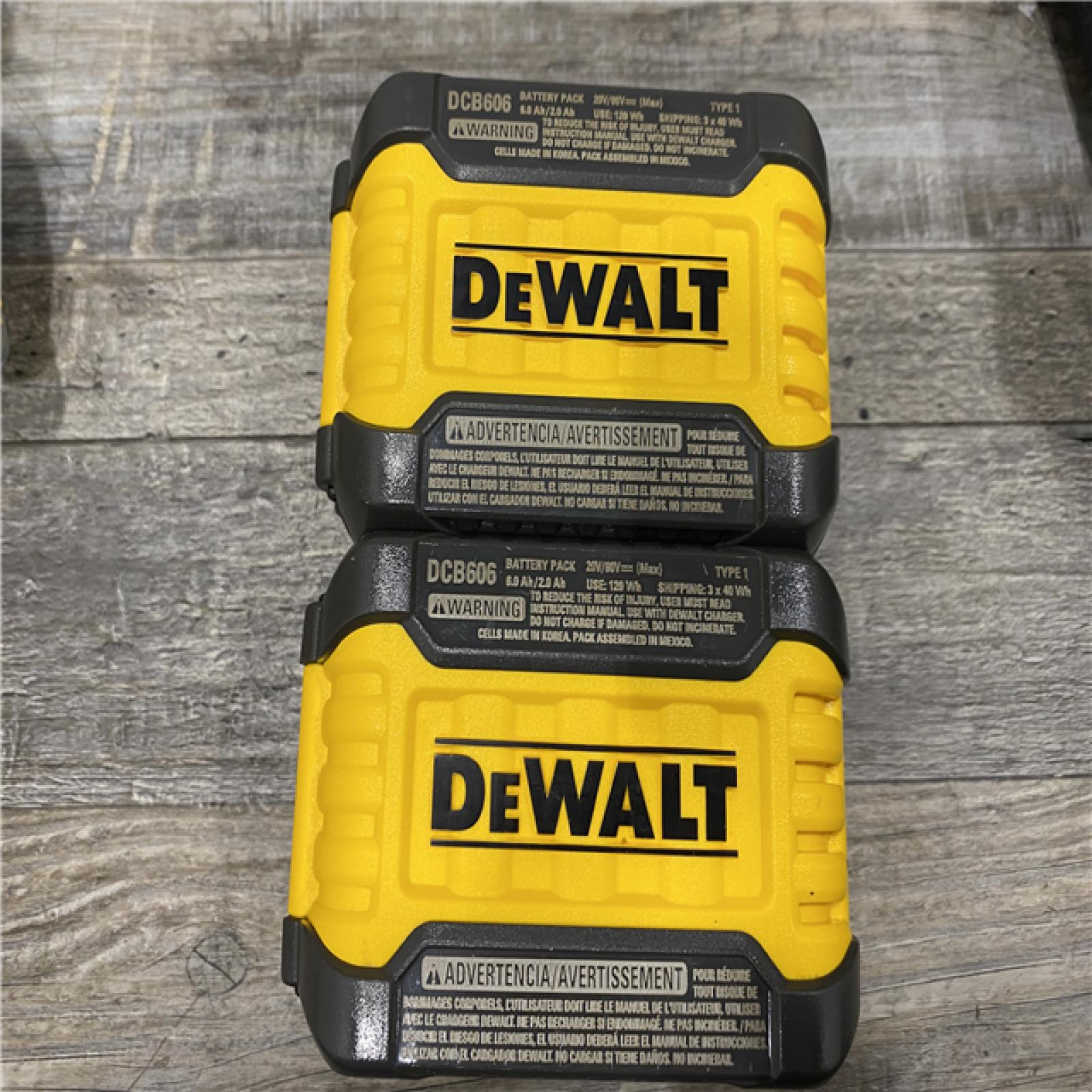 AS-IS DEWALT 20V MAX Lithium-Ion Cordless 3-Tool Combo Kit